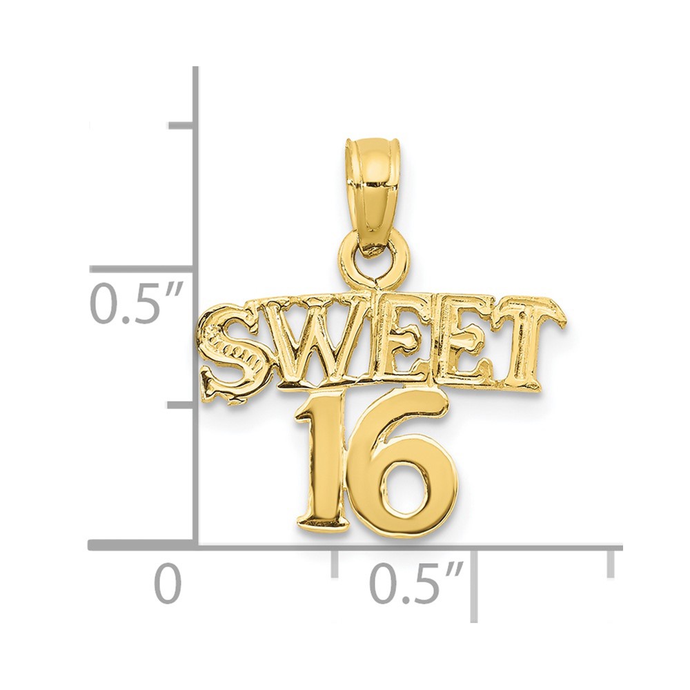 10K SWEET 16 Pendant (10D3912)