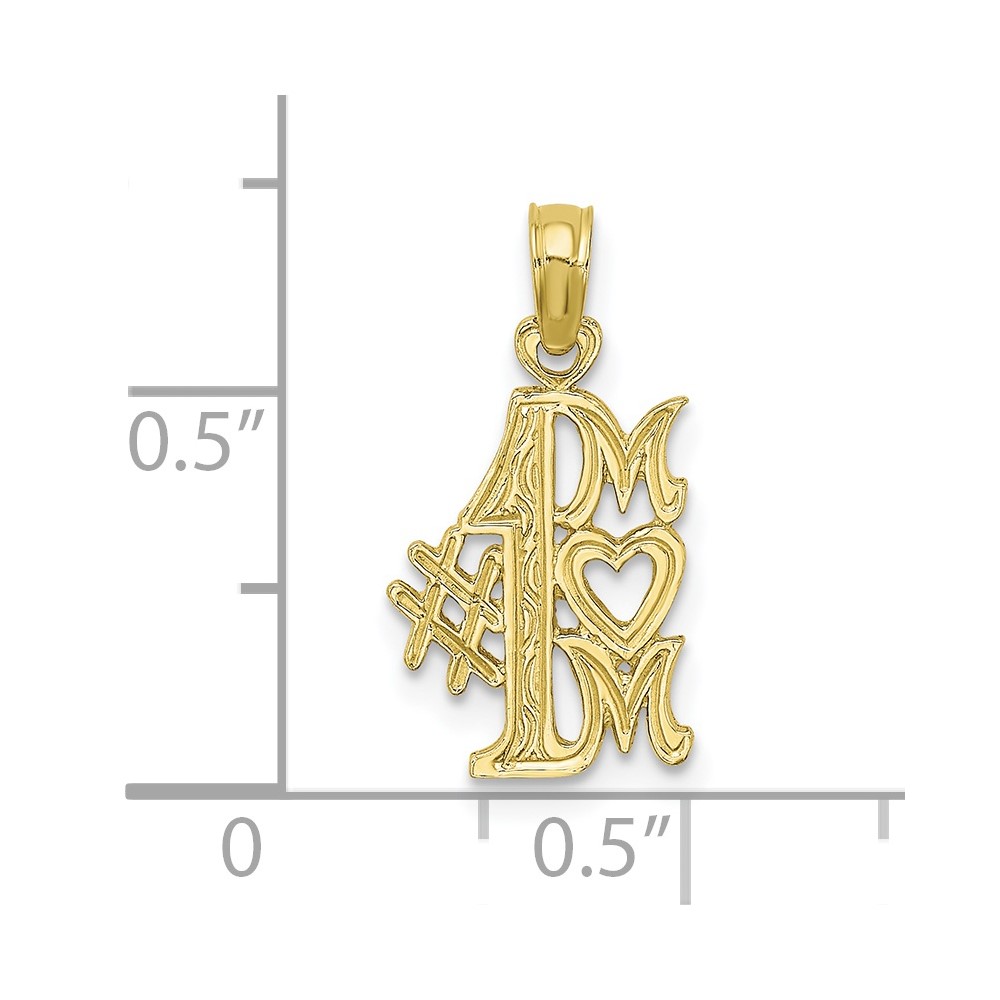 10K #1 MOM Pendant (10D3928)