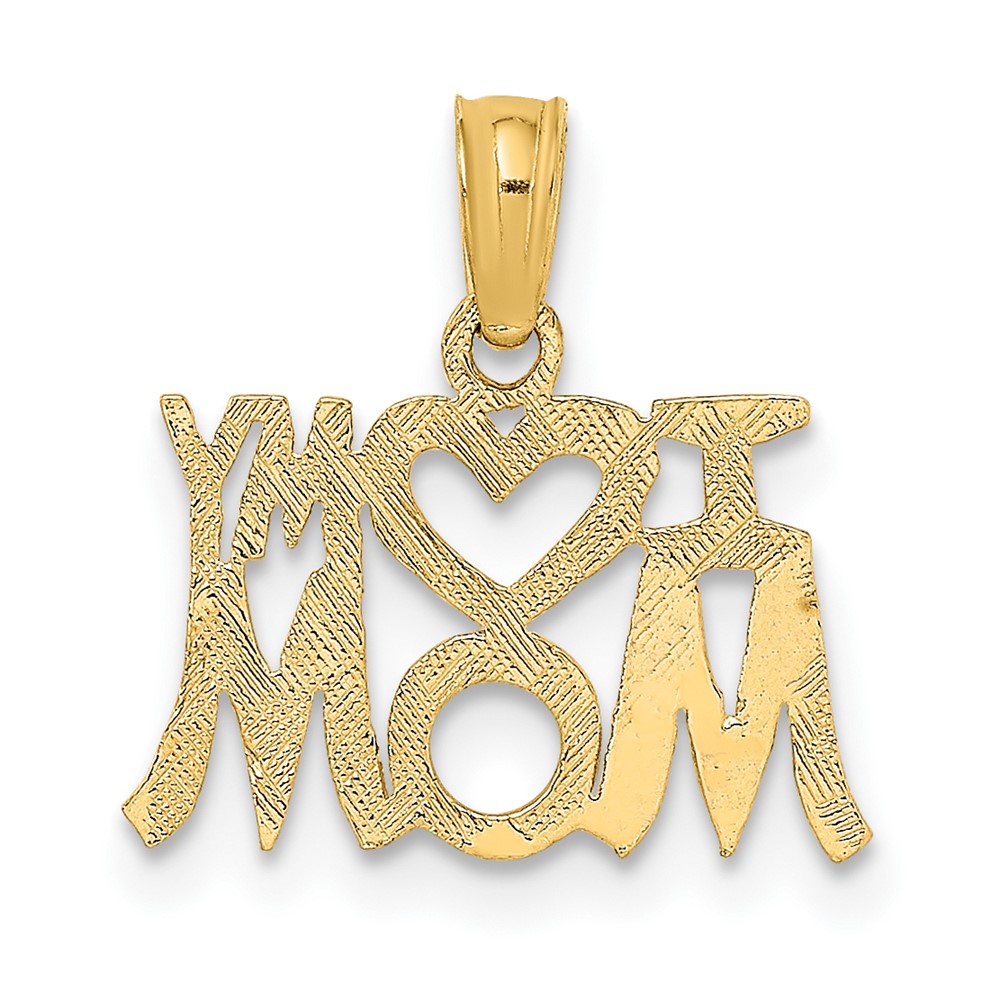 10K I HEART MY MOM Pendant (10D3939)
