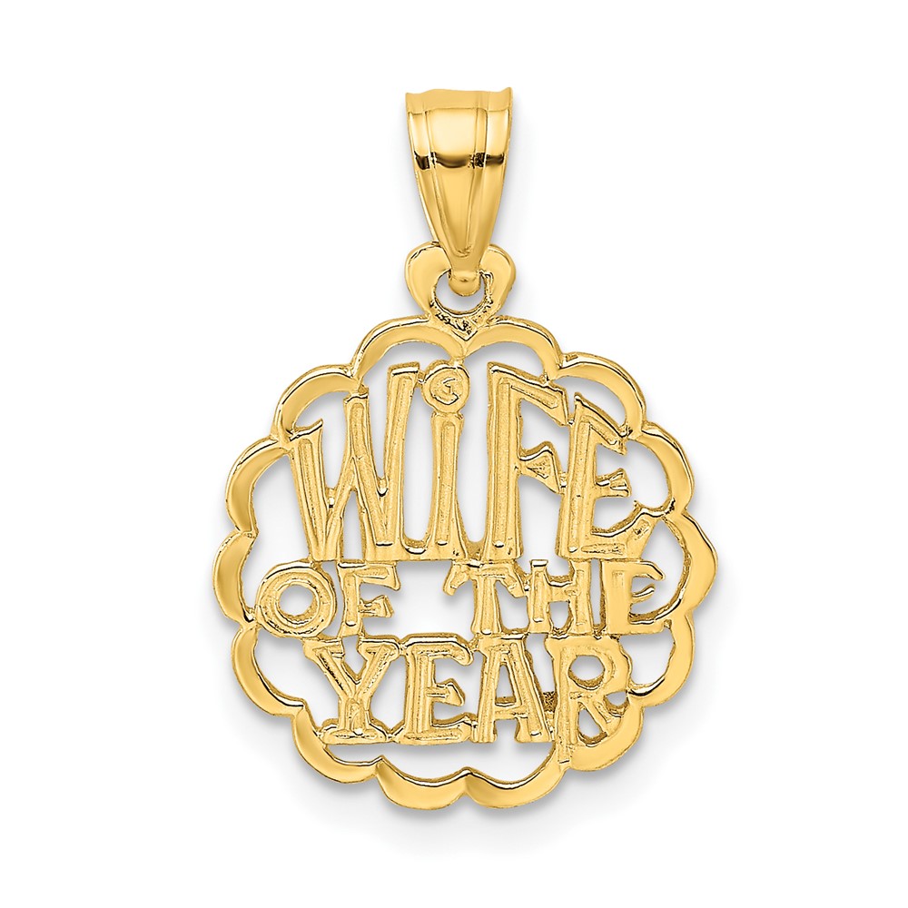 10K WIFE OF THE YEAR Pendant (10D3970)