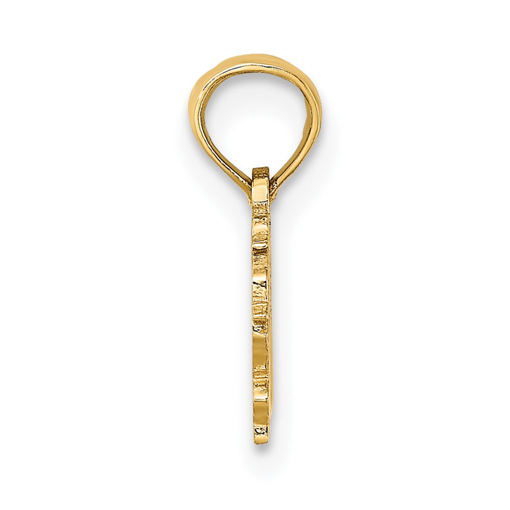 10K 100% VIRGO Zodiac Charm (10D4059)