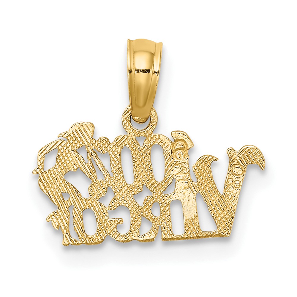 10K 100% VIRGO Zodiac Charm (10D4059)