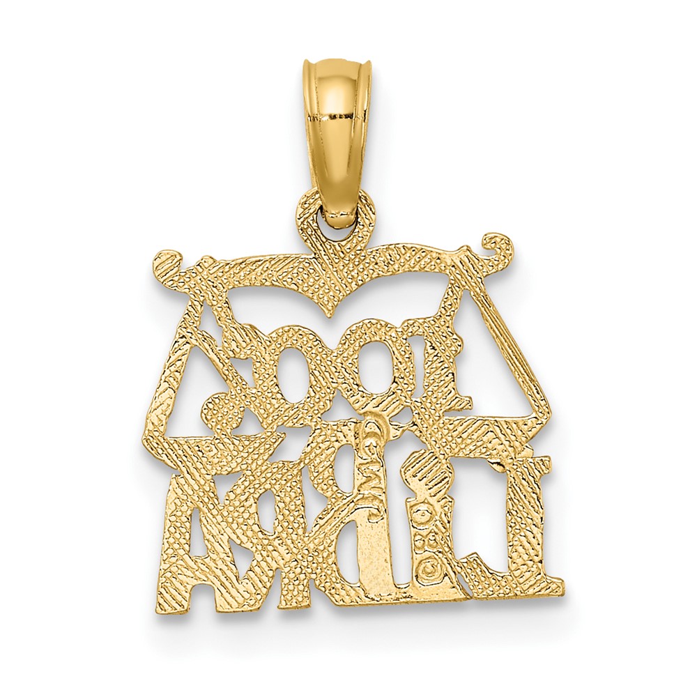 10K 100% LIBRA Zodiac Charm (10D4060)