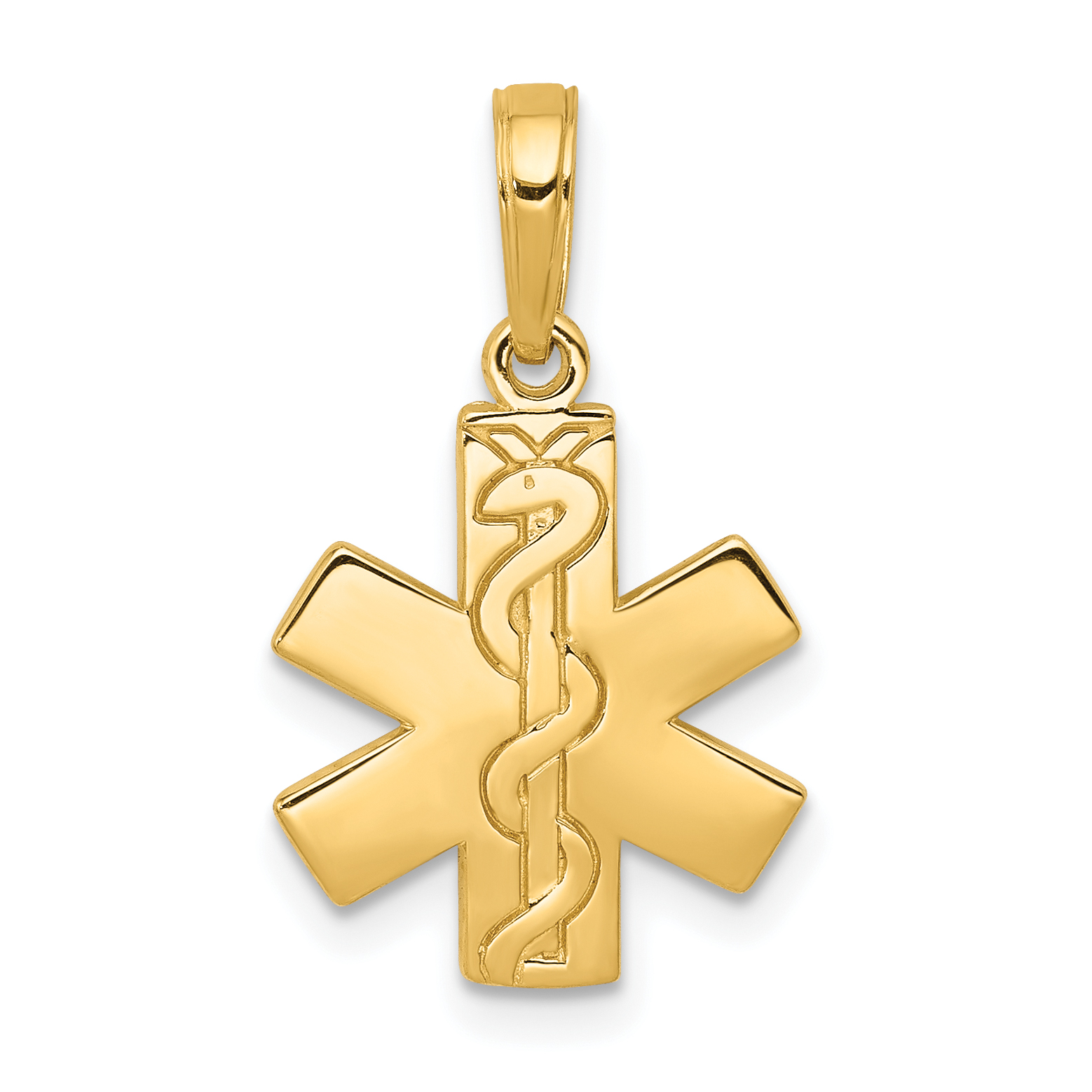 10K Paramedic/EMT Symbol Pendant (10D4072)