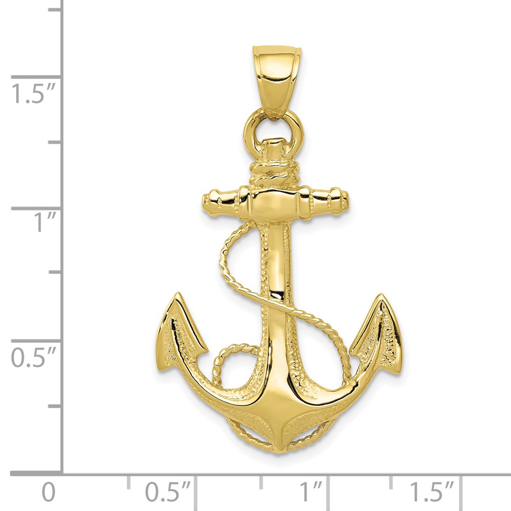 10k 2-D Anchor with Rope Pendant (10D4165)