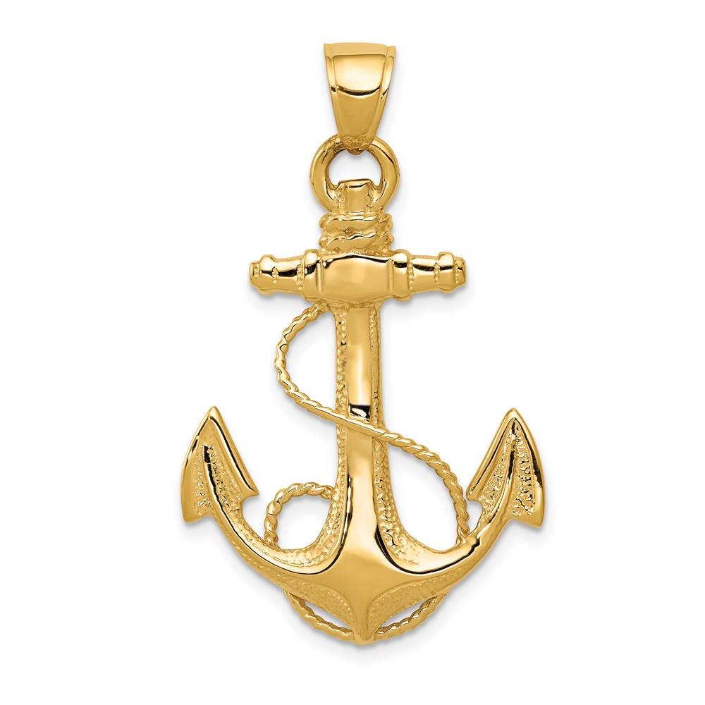 10k 2-D Anchor with Rope Pendant (10D4165)