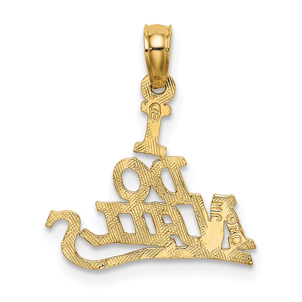 10K I DO NAILS Charm (10D4173)