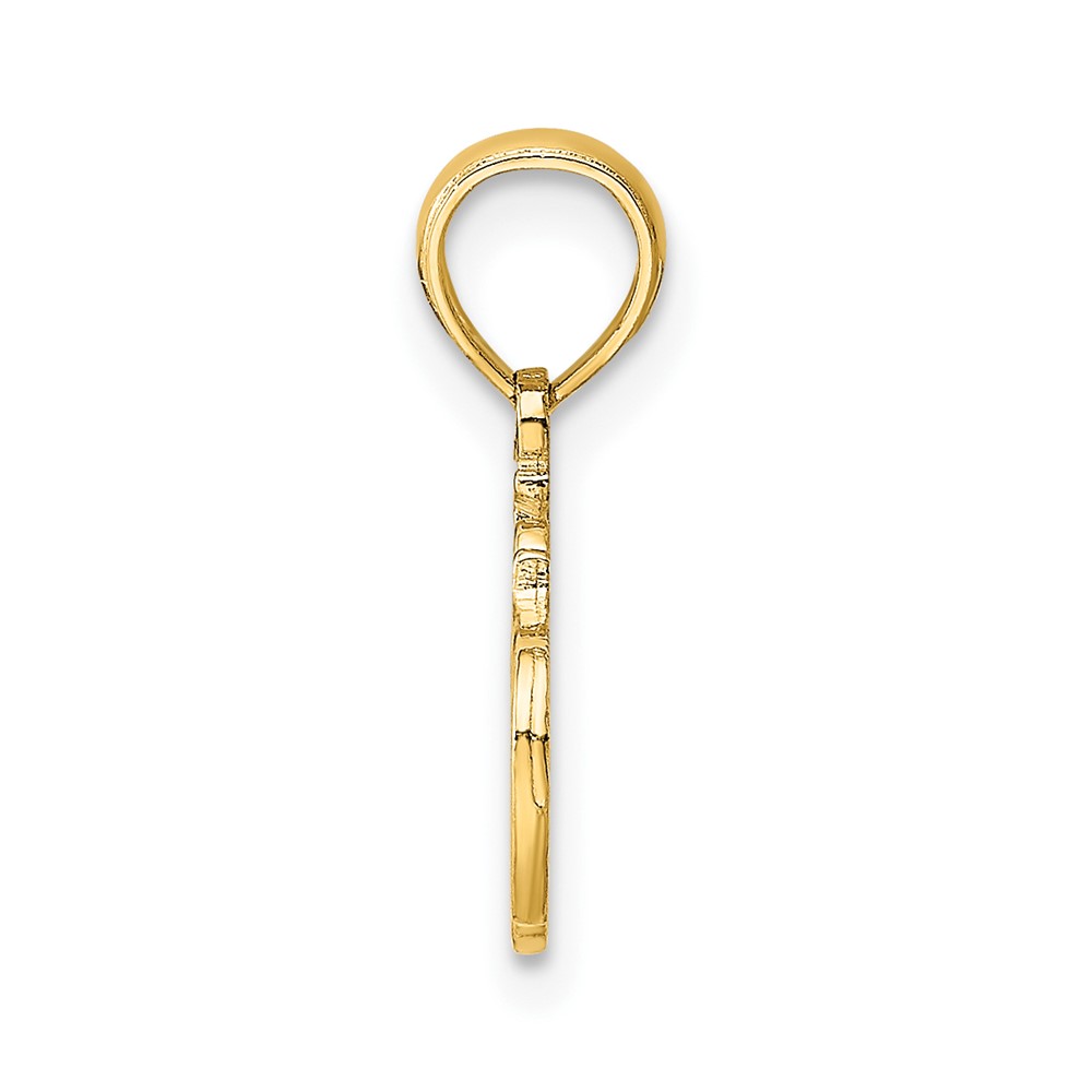 10K #1 TEACHER Charm (10D4179)