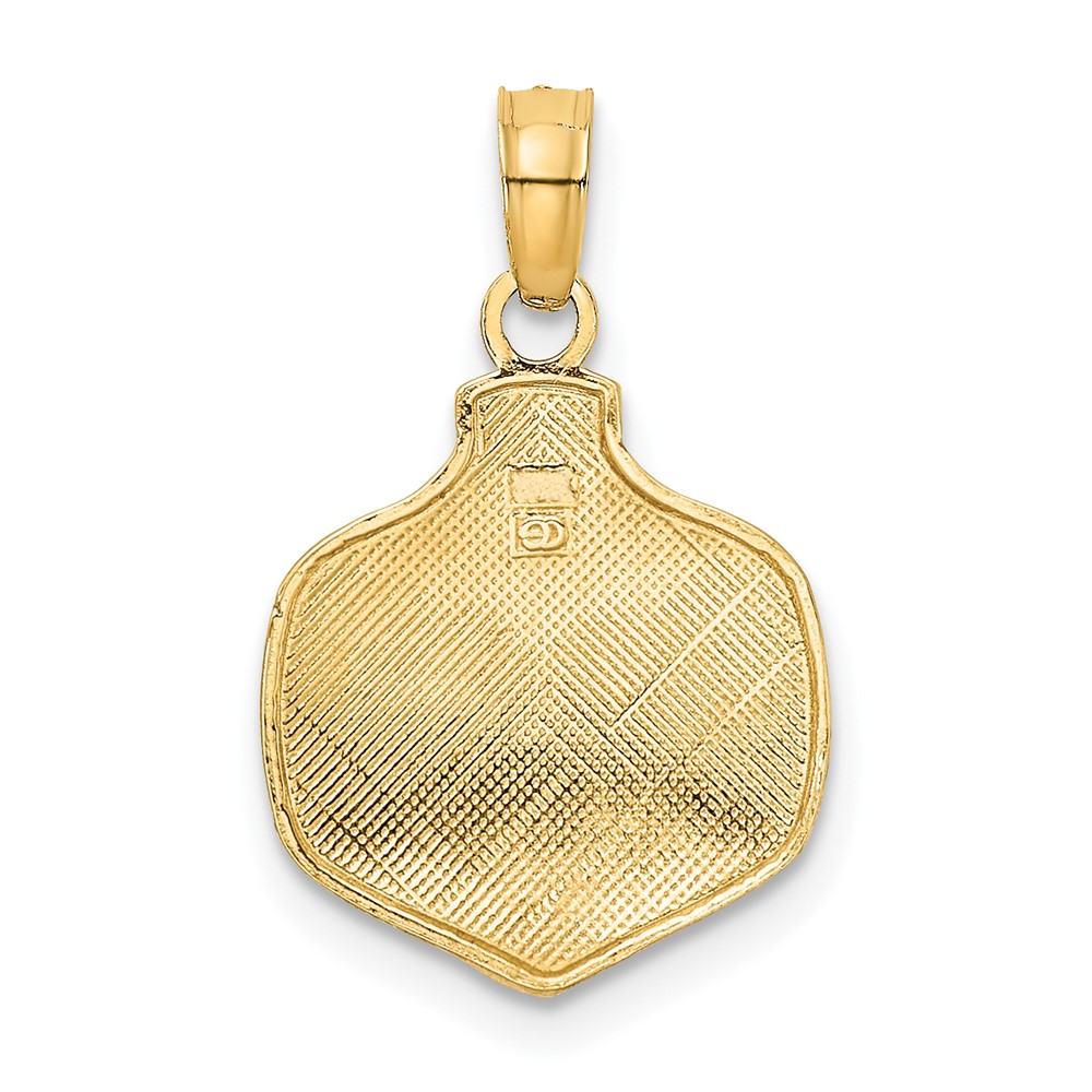 10K OUR FIRST CHRISTMAS Ornament Pendant (10D4242)