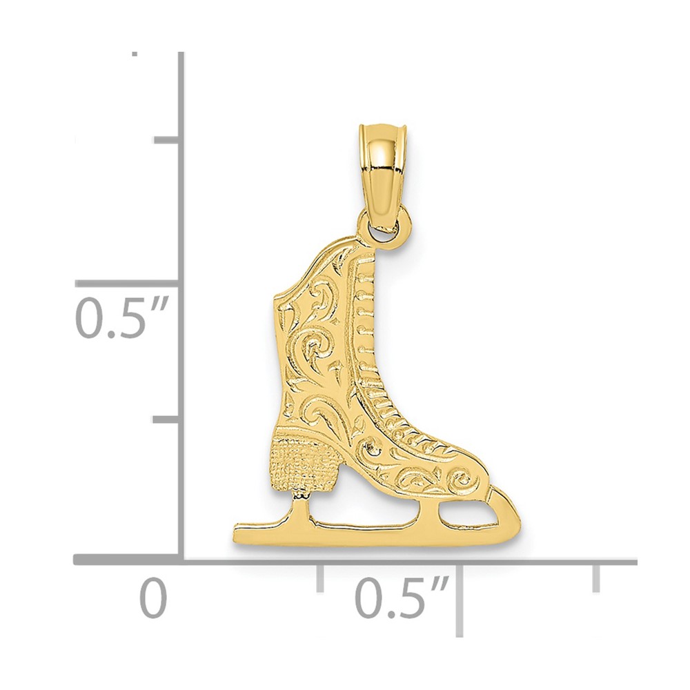 10K Ice Skate Charm (10D4272)