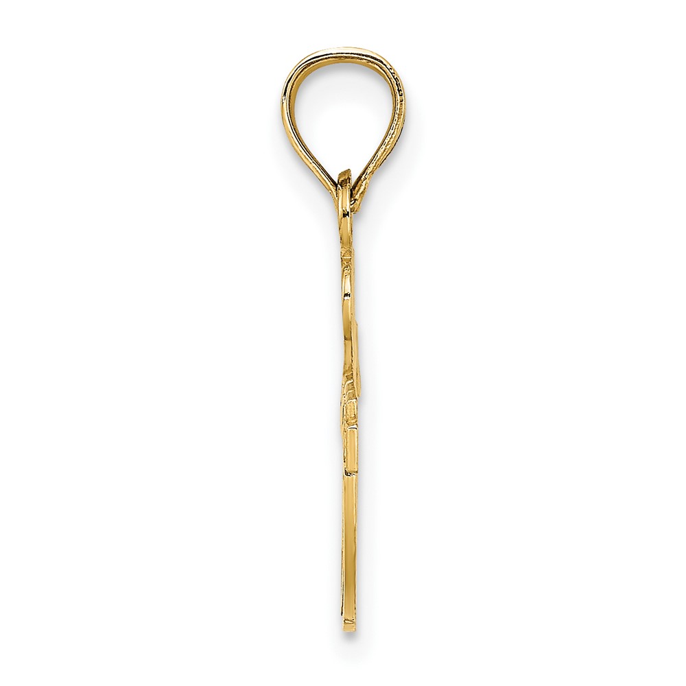10K I HEART FOOTBALL Charm (10D4294)