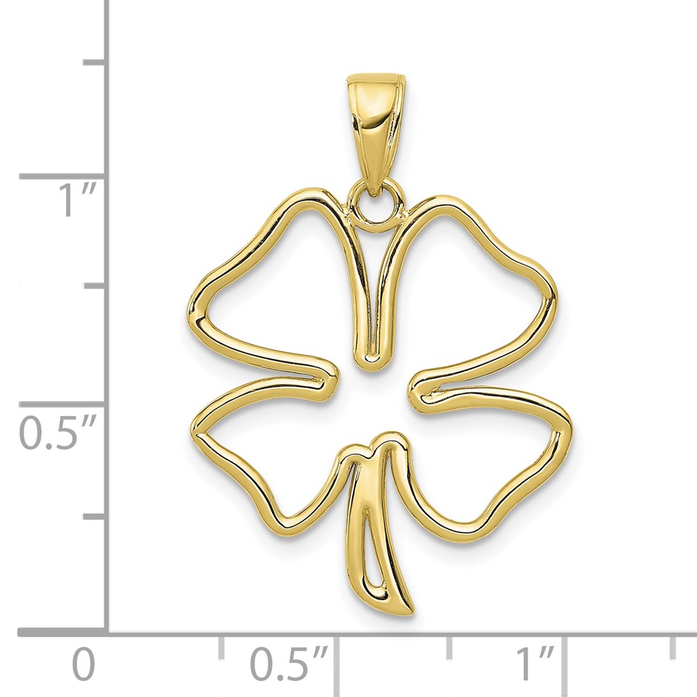 10k 4-Leaf Clover Pendant (10D4372)
