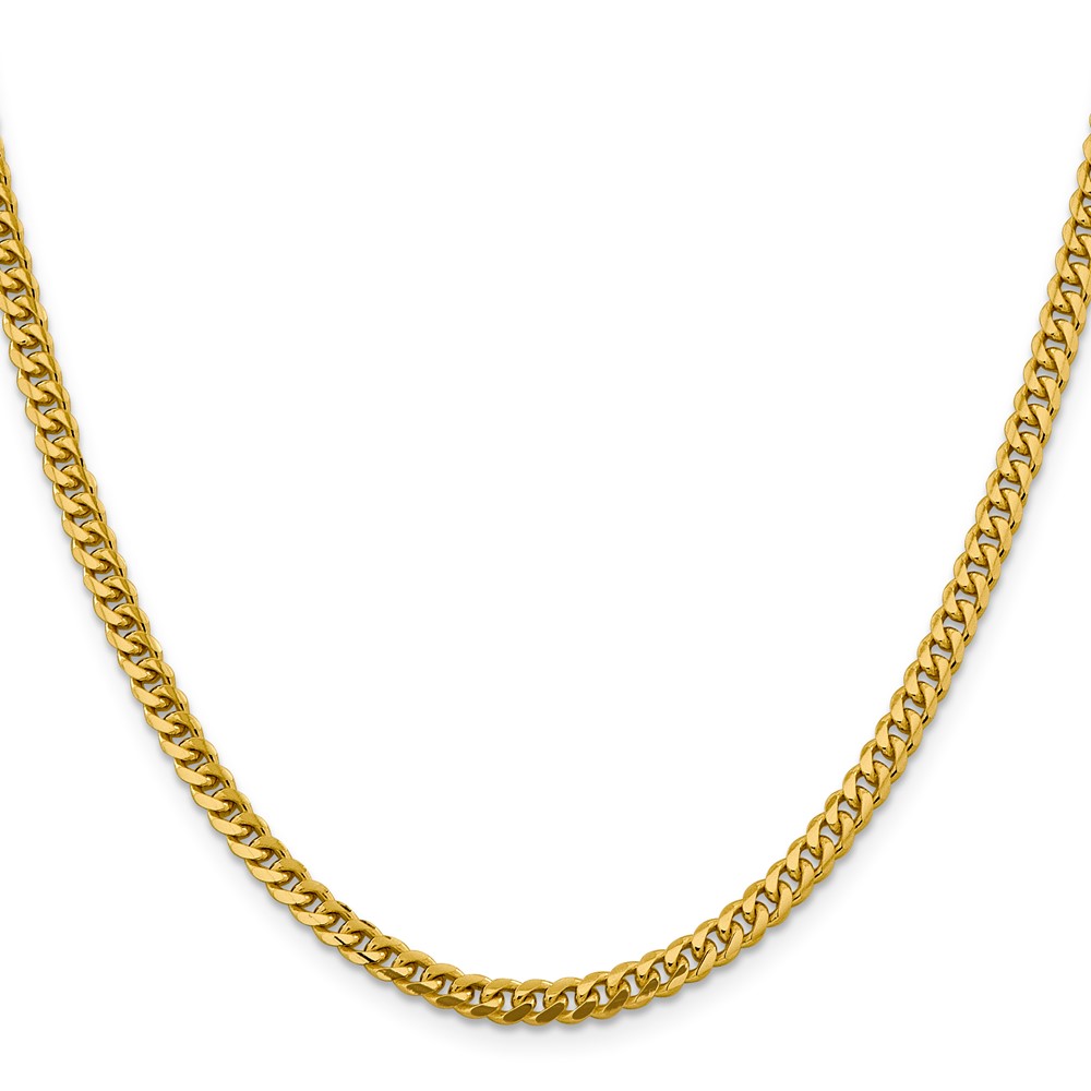 10K 4.25mm Solid Miami Cuban Chain (10DCU120-22)