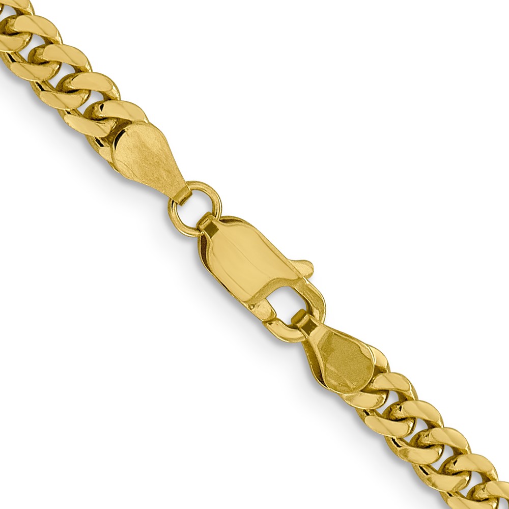 10K 4.25mm Solid Miami Cuban Chain (10DCU120-22)