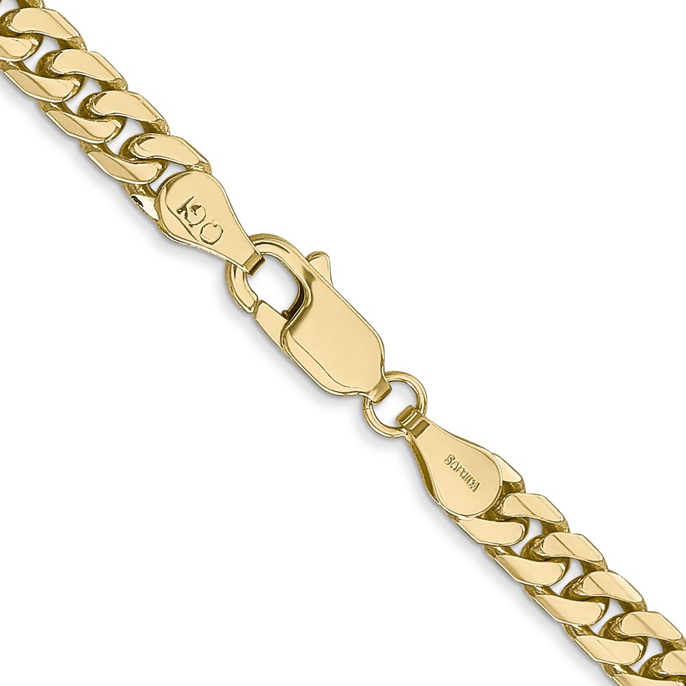 10K 4.3mm Solid Miami Cuban Chain (10DCU140-20)
