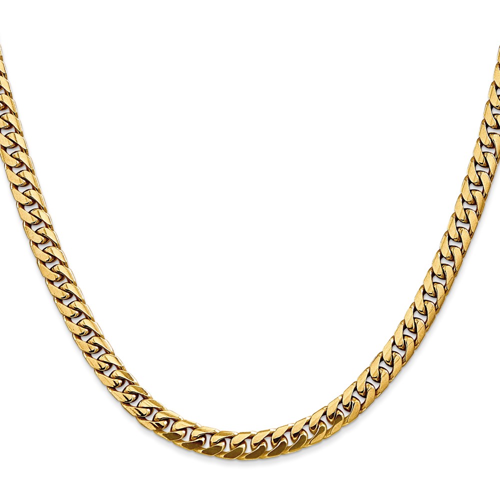 10K 5mm Solid Miami Cuban Chain (10DCU160-26)