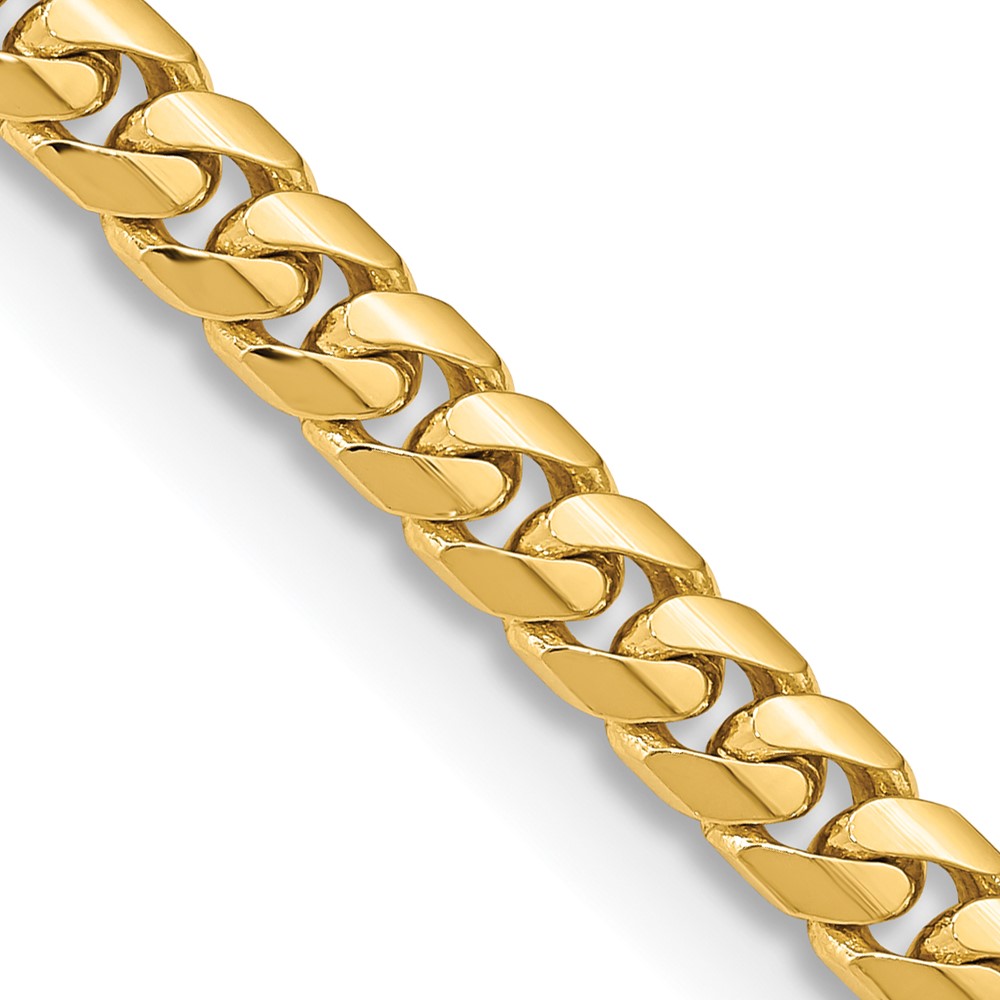 10K 5.5mm Solid Miami Cuban Chain (10DCU180-26)