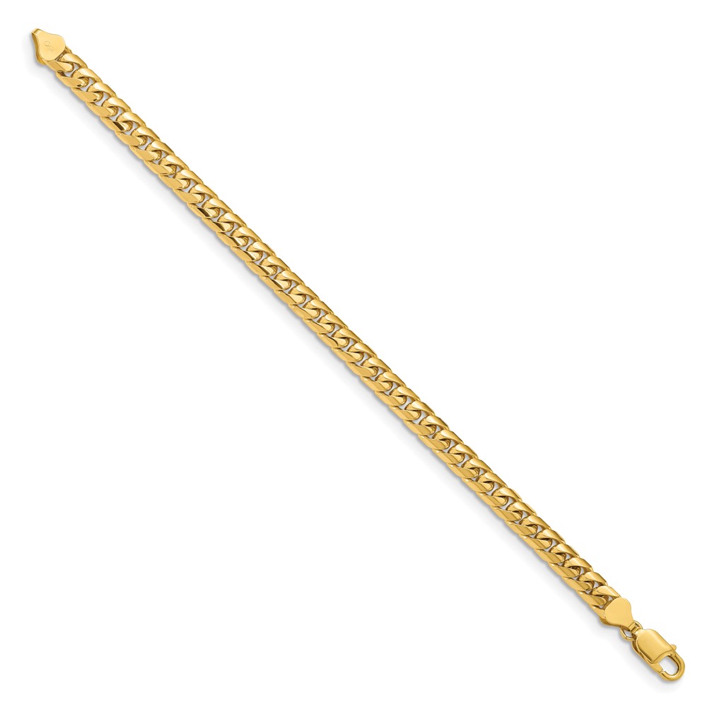 10K 6.75mm Solid Miami Cuban Chain (10DCU220-8.5)