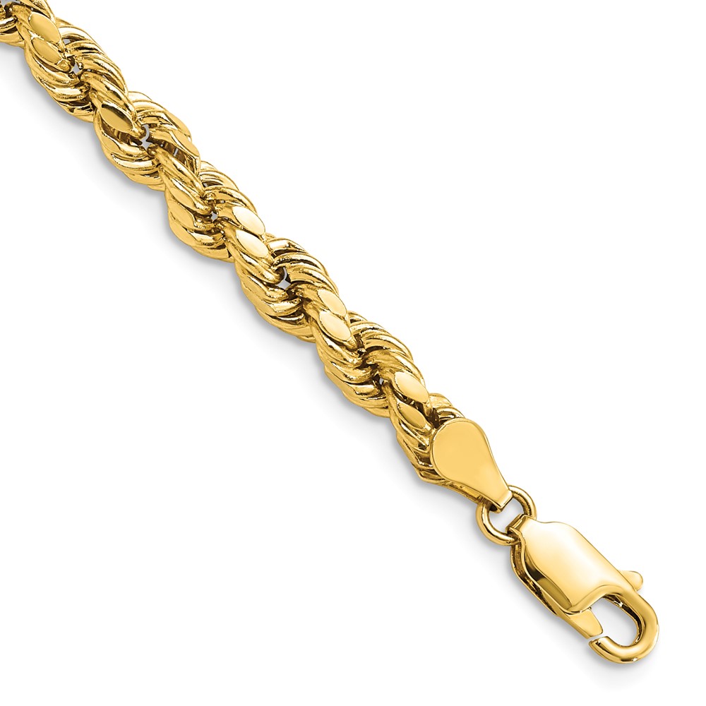 10k 4.9mm Semi-solid D/C Rope Chain (10DH035-9)