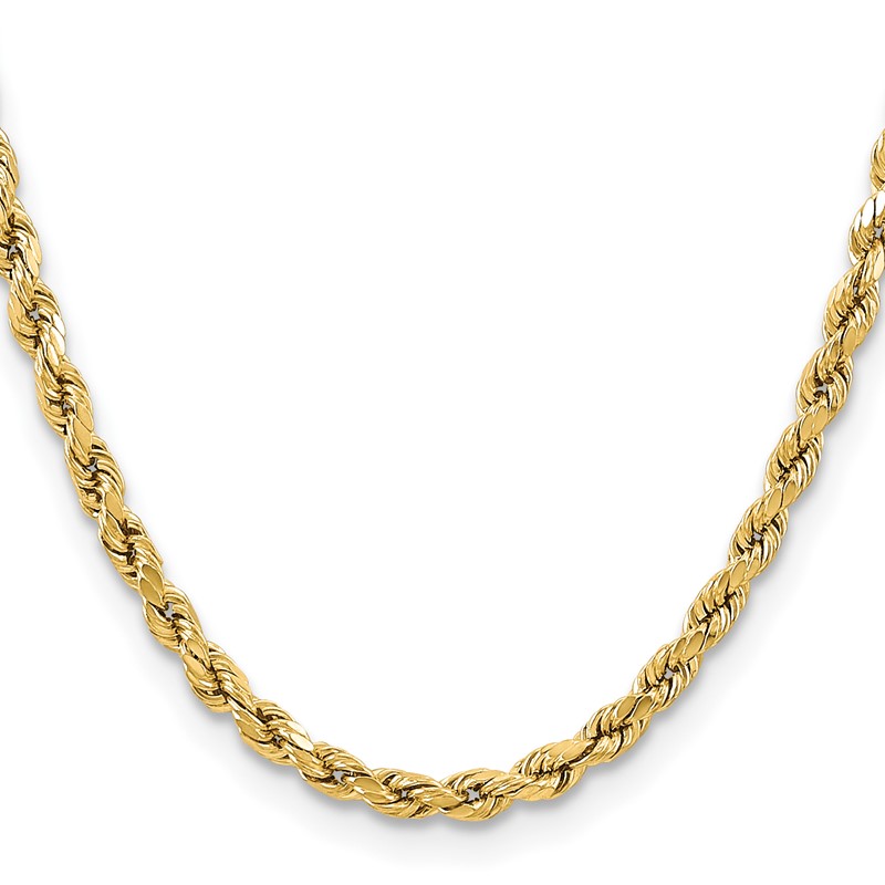 10k 5.5mm Semi-solid D/C Rope Chain