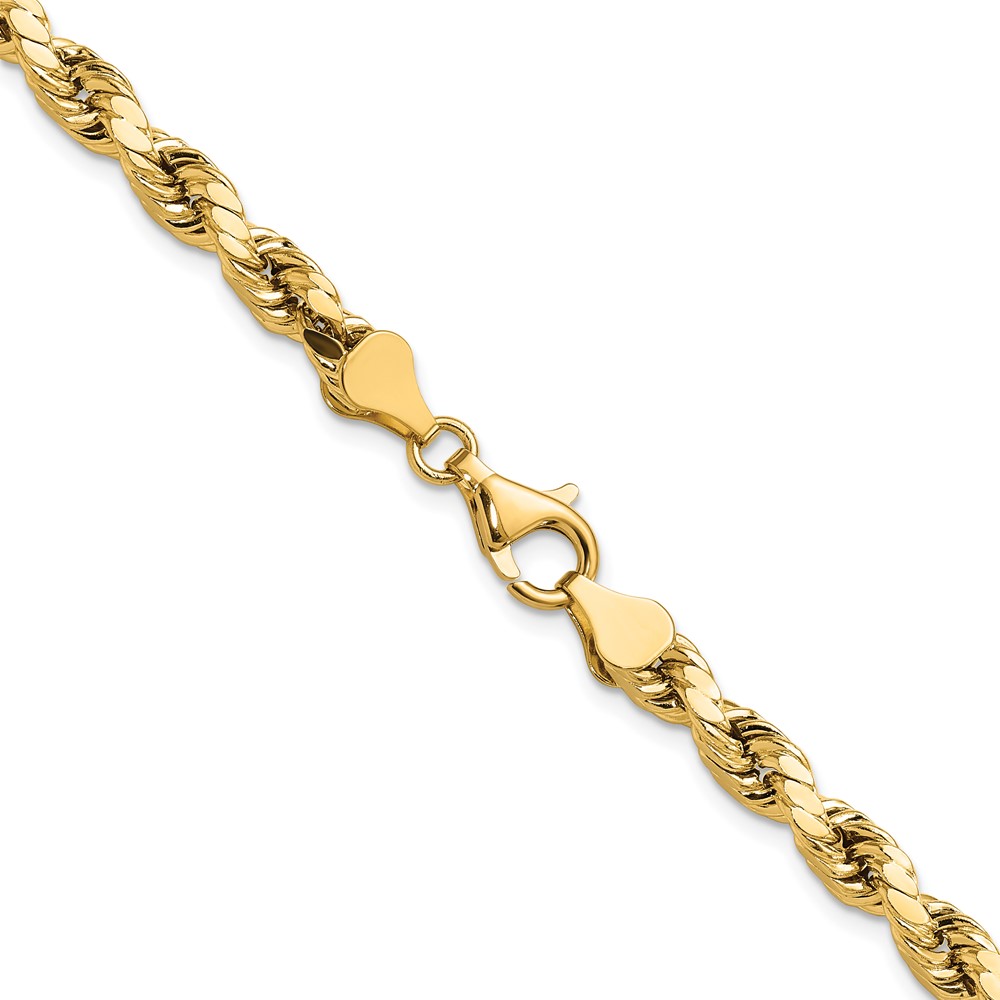 10k 5.5mm Semi-solid D/C Rope Chain (10DH040-28)