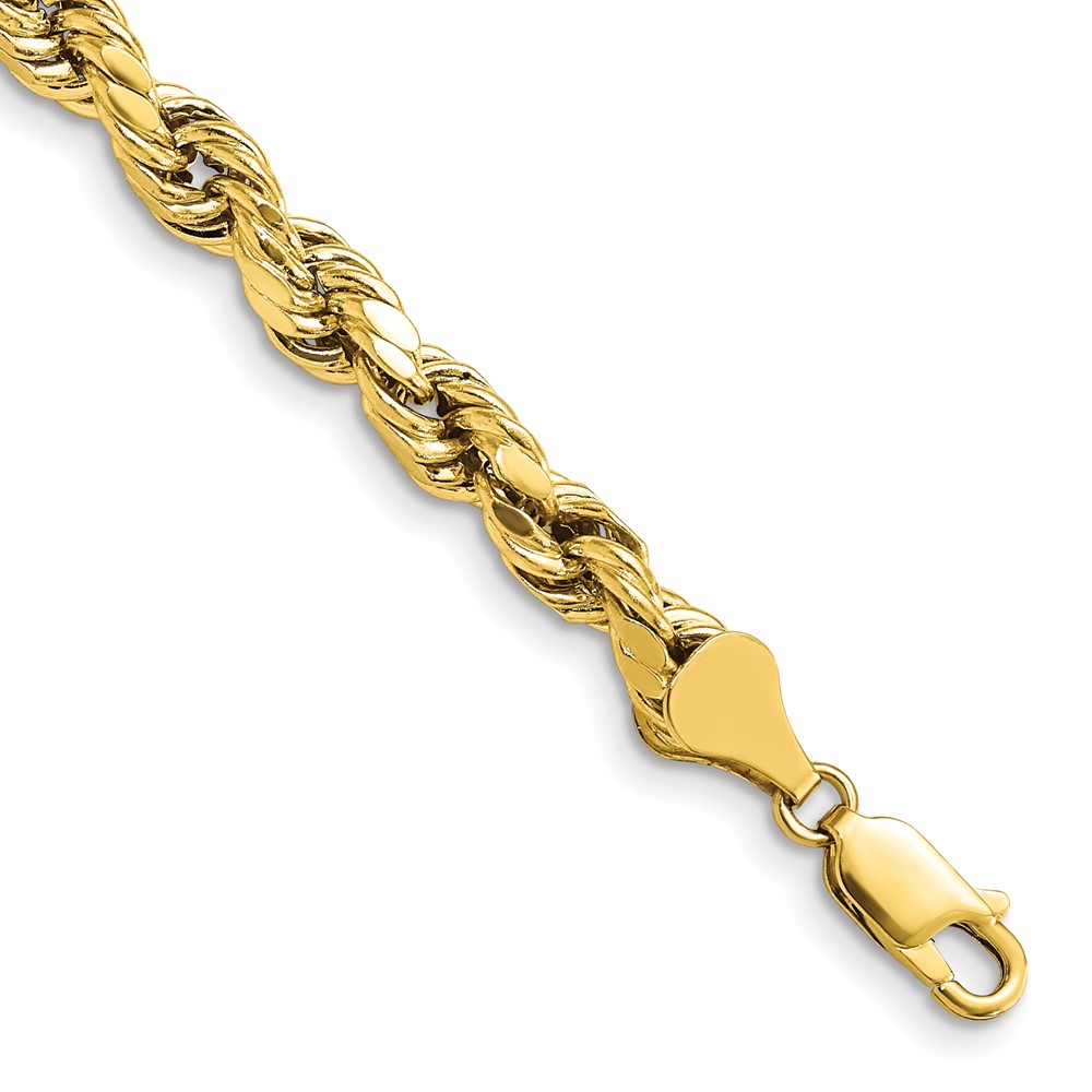 10k 5.5mm Semi-solid D/C Rope Chain (10DH040-7)