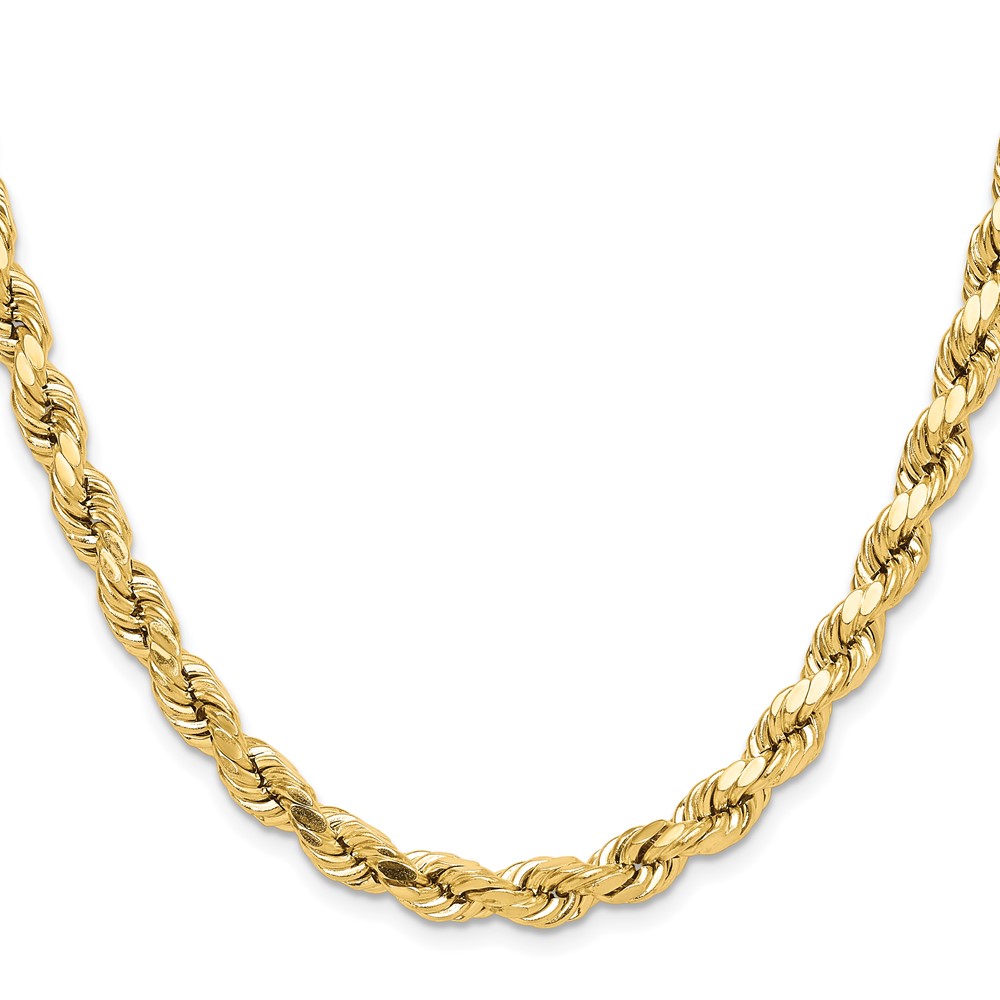 10k 6.5mm Semi-solid D/C Rope Chain (10DH050-24)