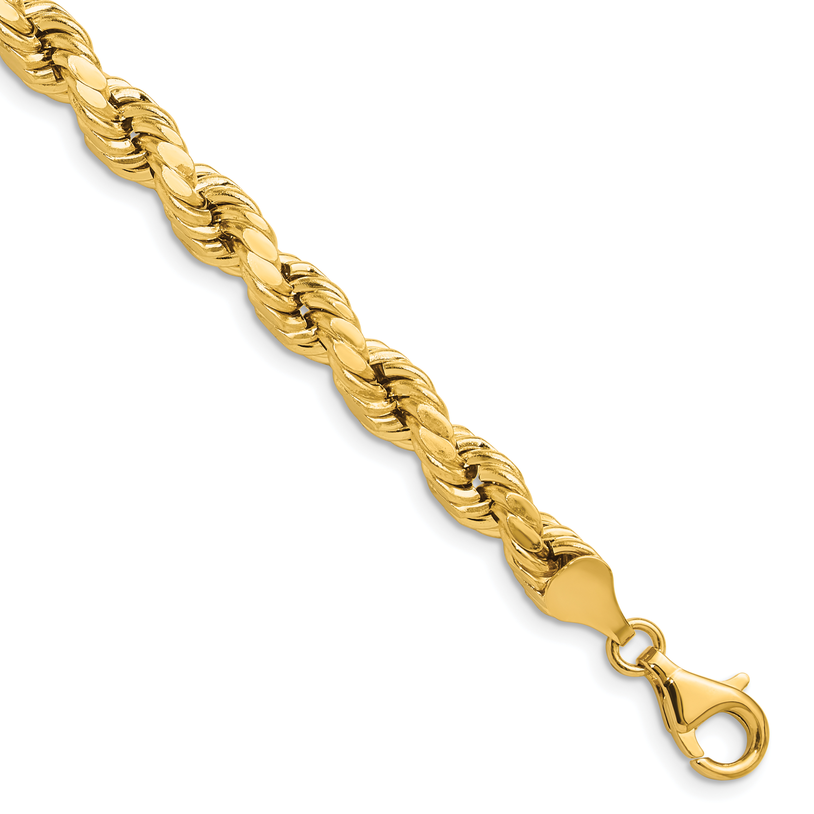 10k 6.5mm Semi-solid D/C Rope Chain (10DH050-8)