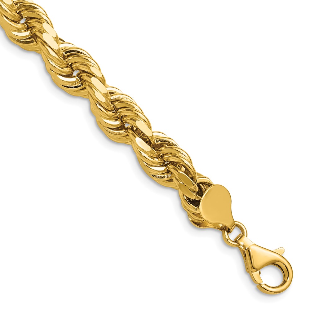 10k 8.0mm Semi-solid D/C Rope Chain (10DH060-20)