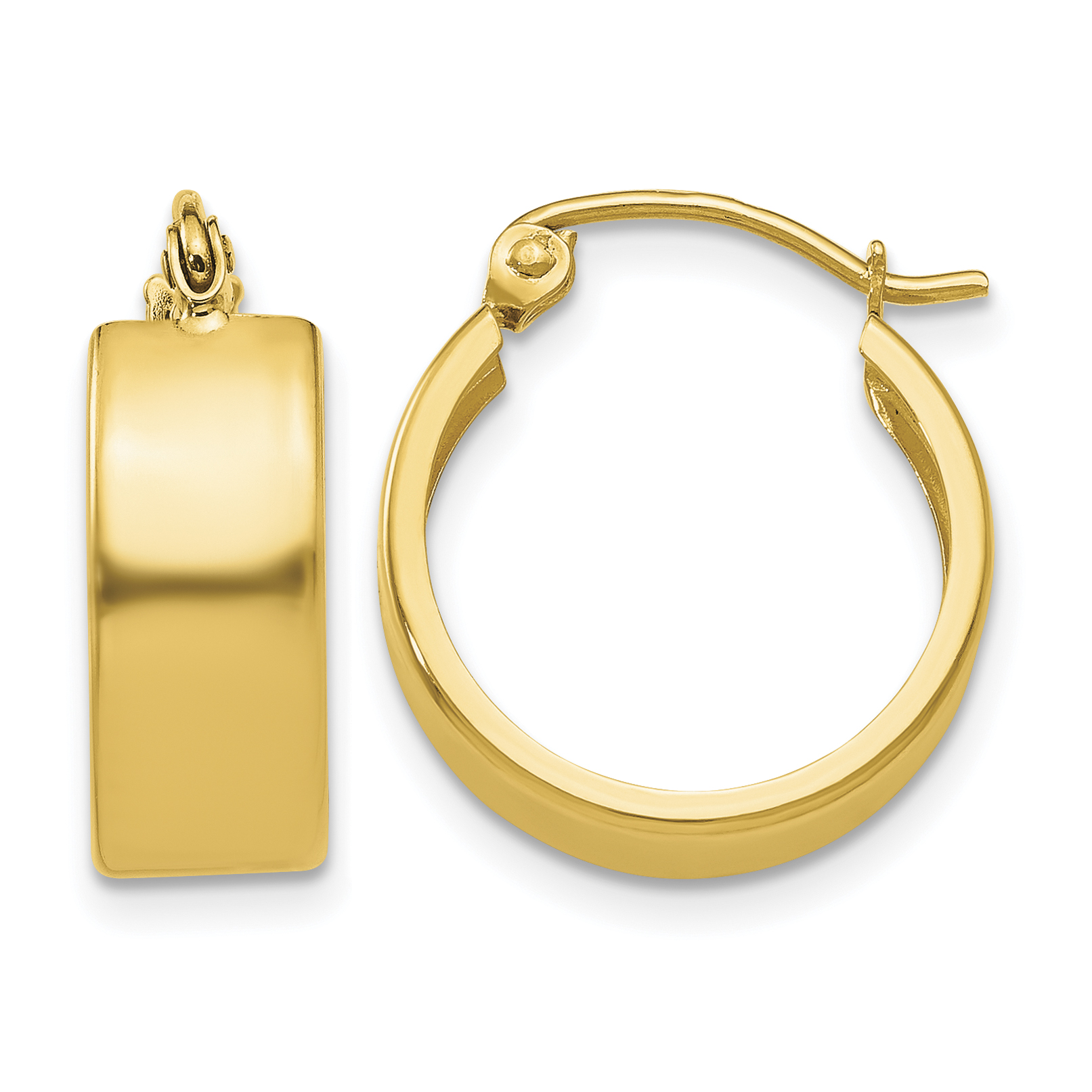 10k Small Hoop Earrings (10E785)