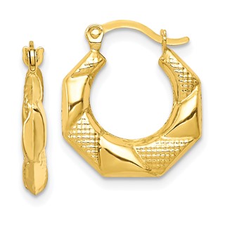 Gold Hoop Earrings