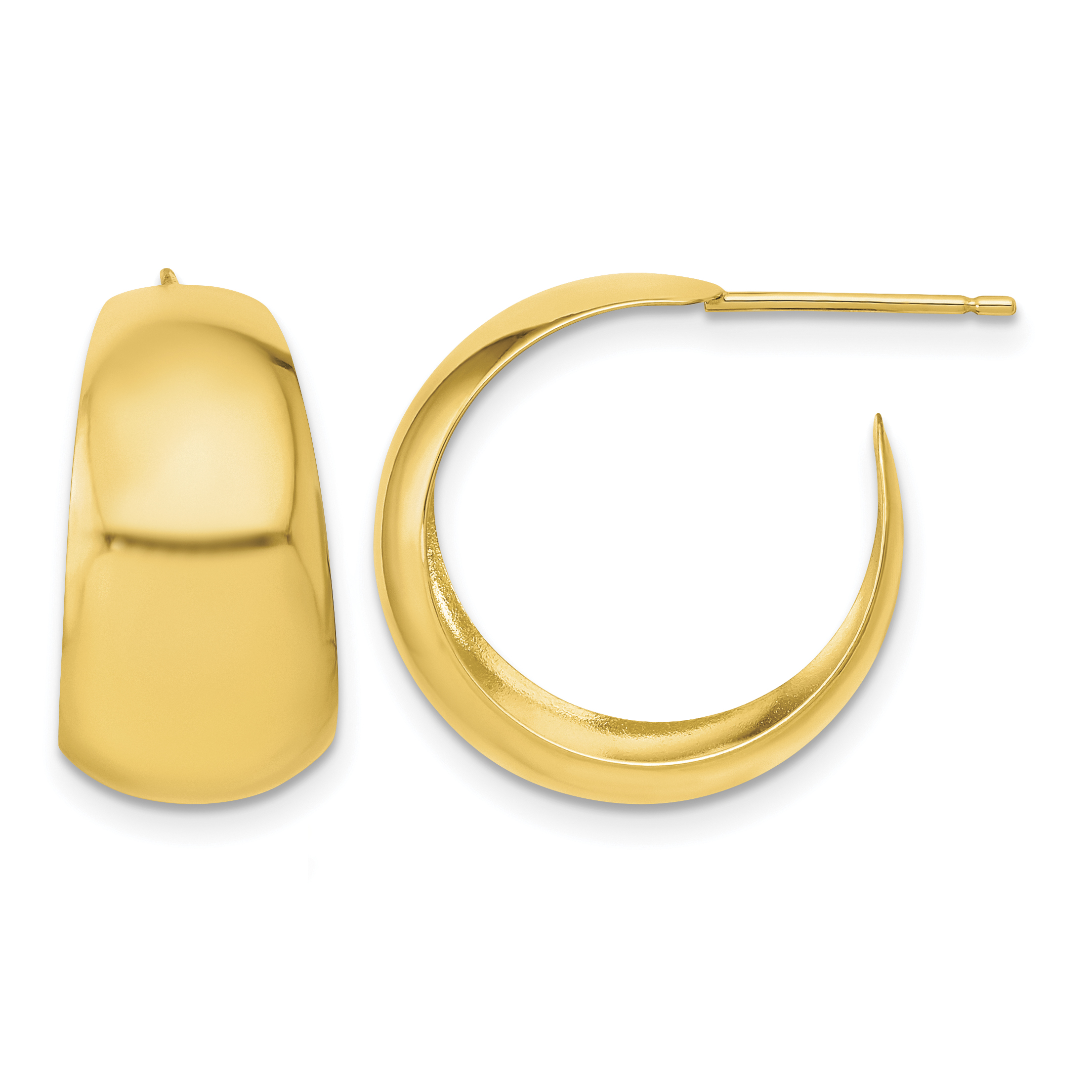 10k Small Hoop Earrings (10ER291)