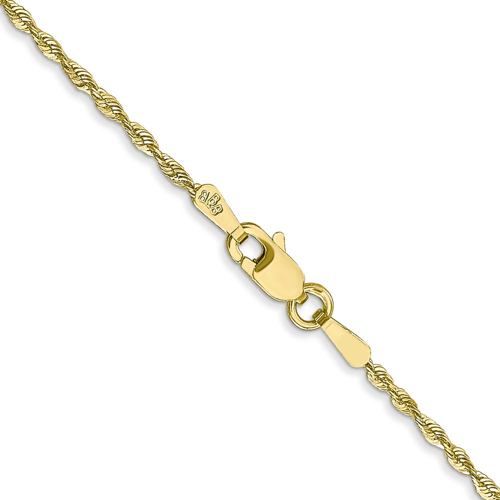 10k 1.5mm Extra-Light D/C Rope Chain (10EX012-22)