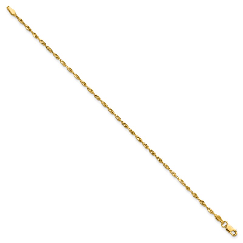 10k 2.0mm Extra-Light D/C Rope Chain