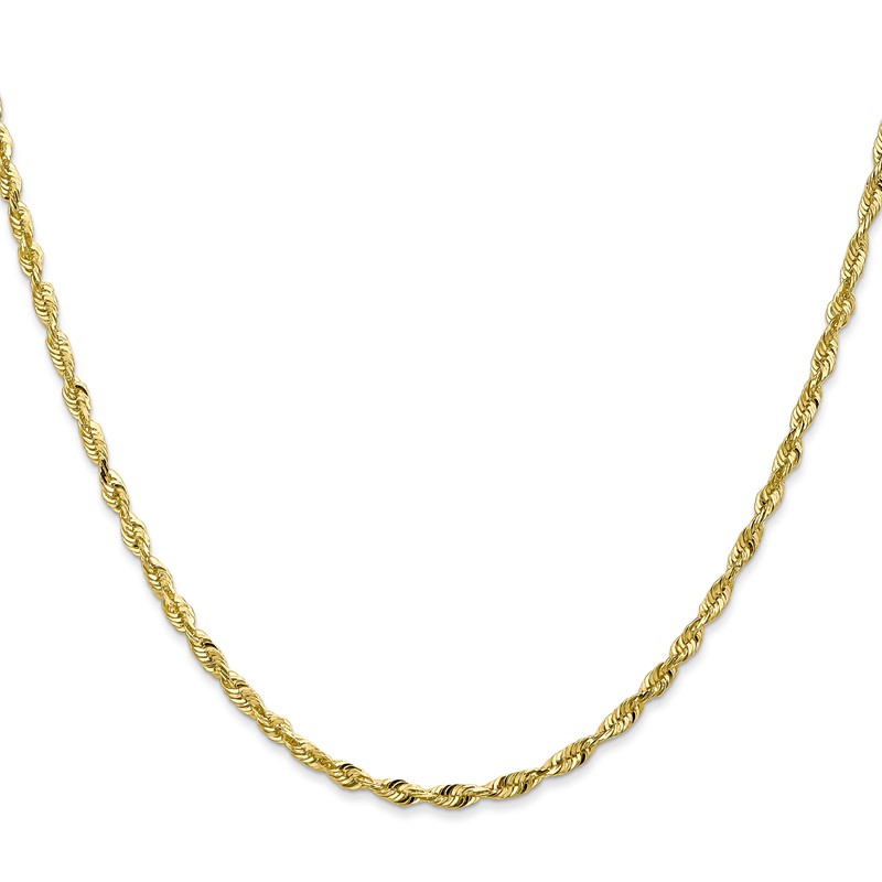 10k 2.50mm Extra-Light D/C Rope Chain