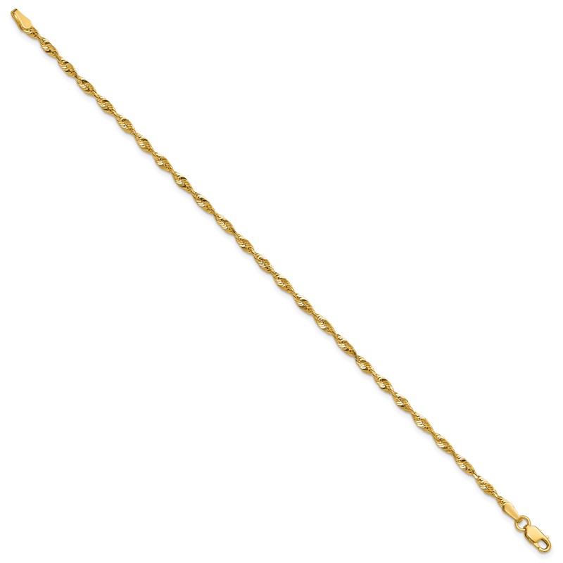 10k 2.50mm Extra-Light D/C Rope Chain