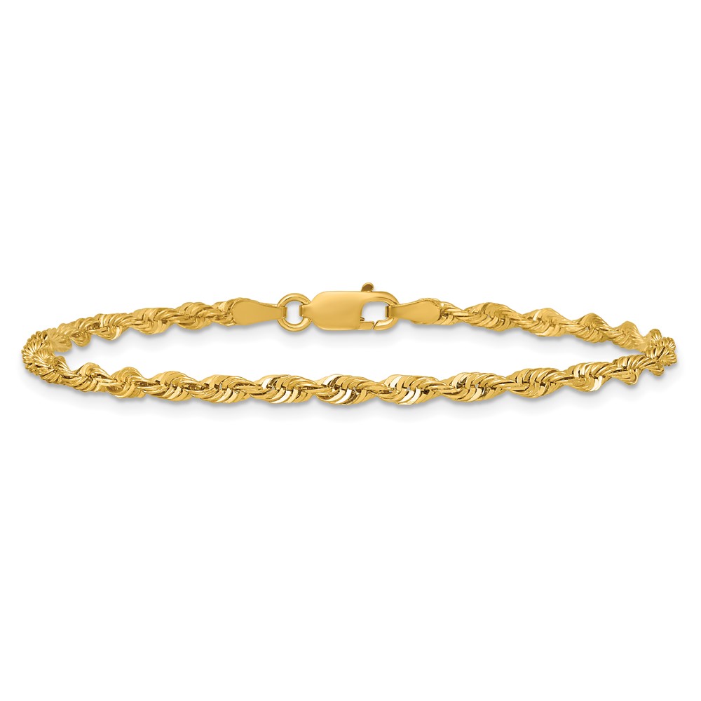 10k 2.75mm Extra-Light D/C Rope Chain (10EX023-7)