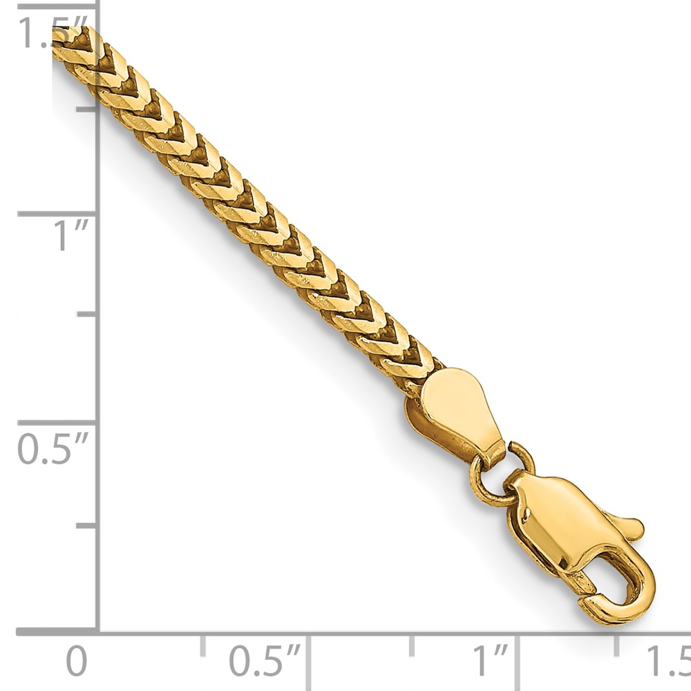 10k 2.5mm Franco Chain (10FRA080-7)