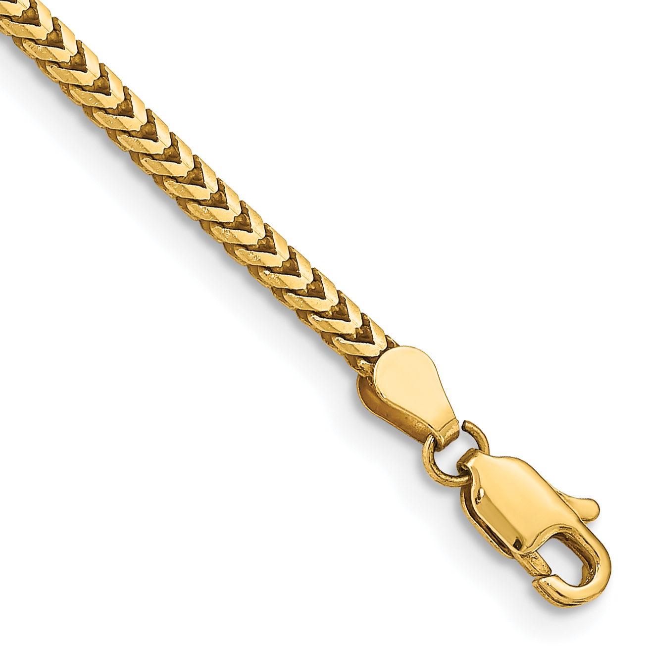 10k 2.5mm Franco Chain (10FRA080-7)