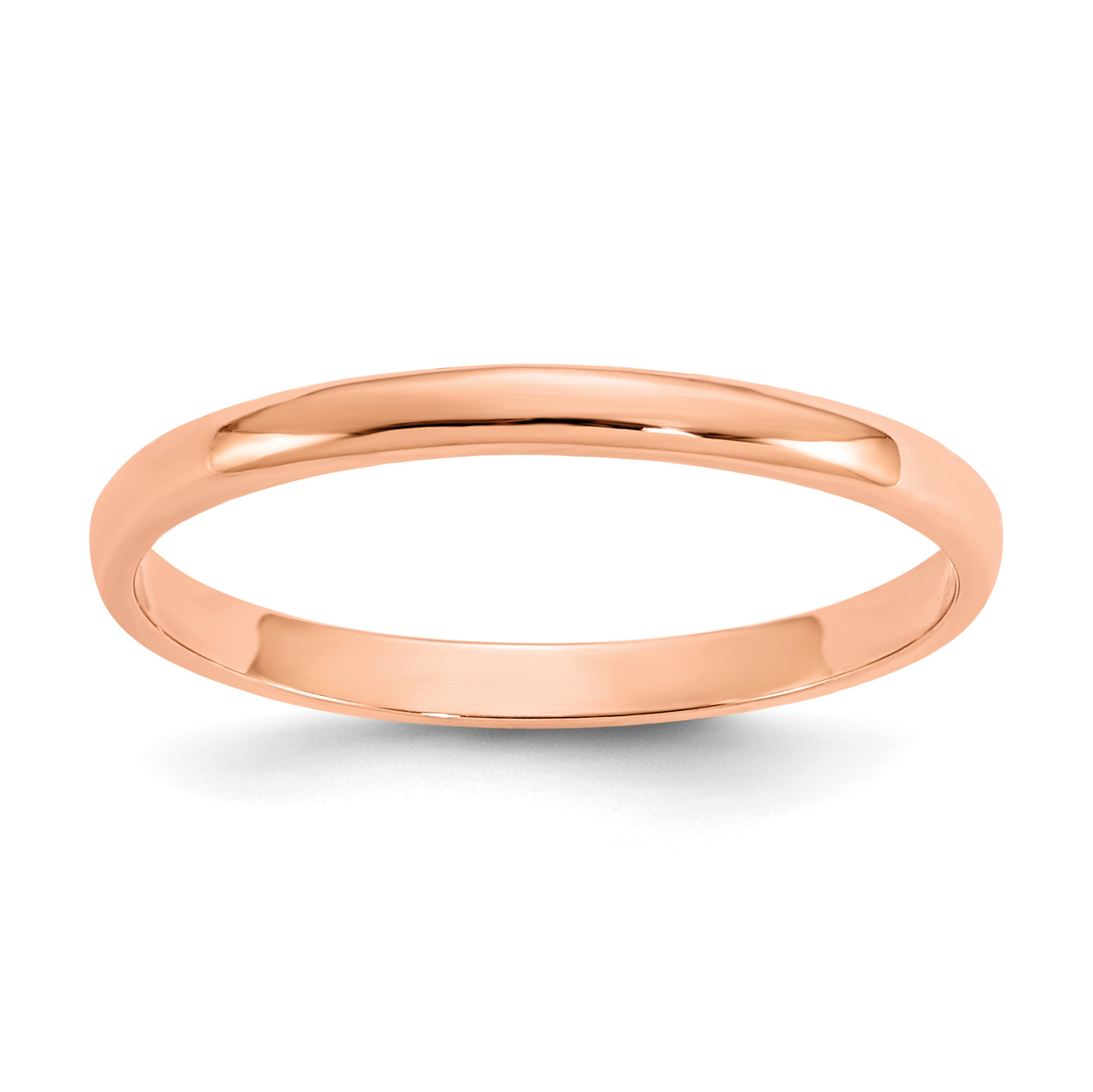 10K Rose Gold Polished Child's Ring (10GK889)