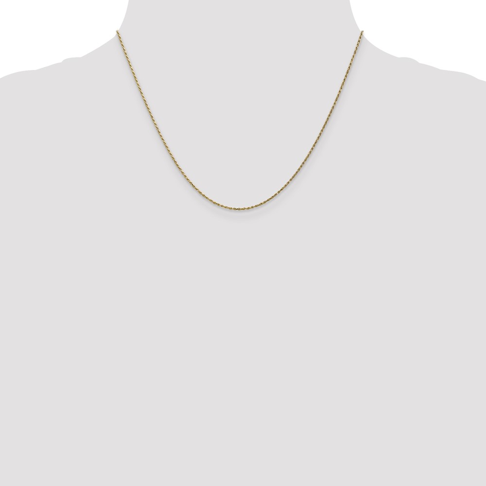 10k 1.15mm D/C Machine Made Rope Chain (10K010-18)