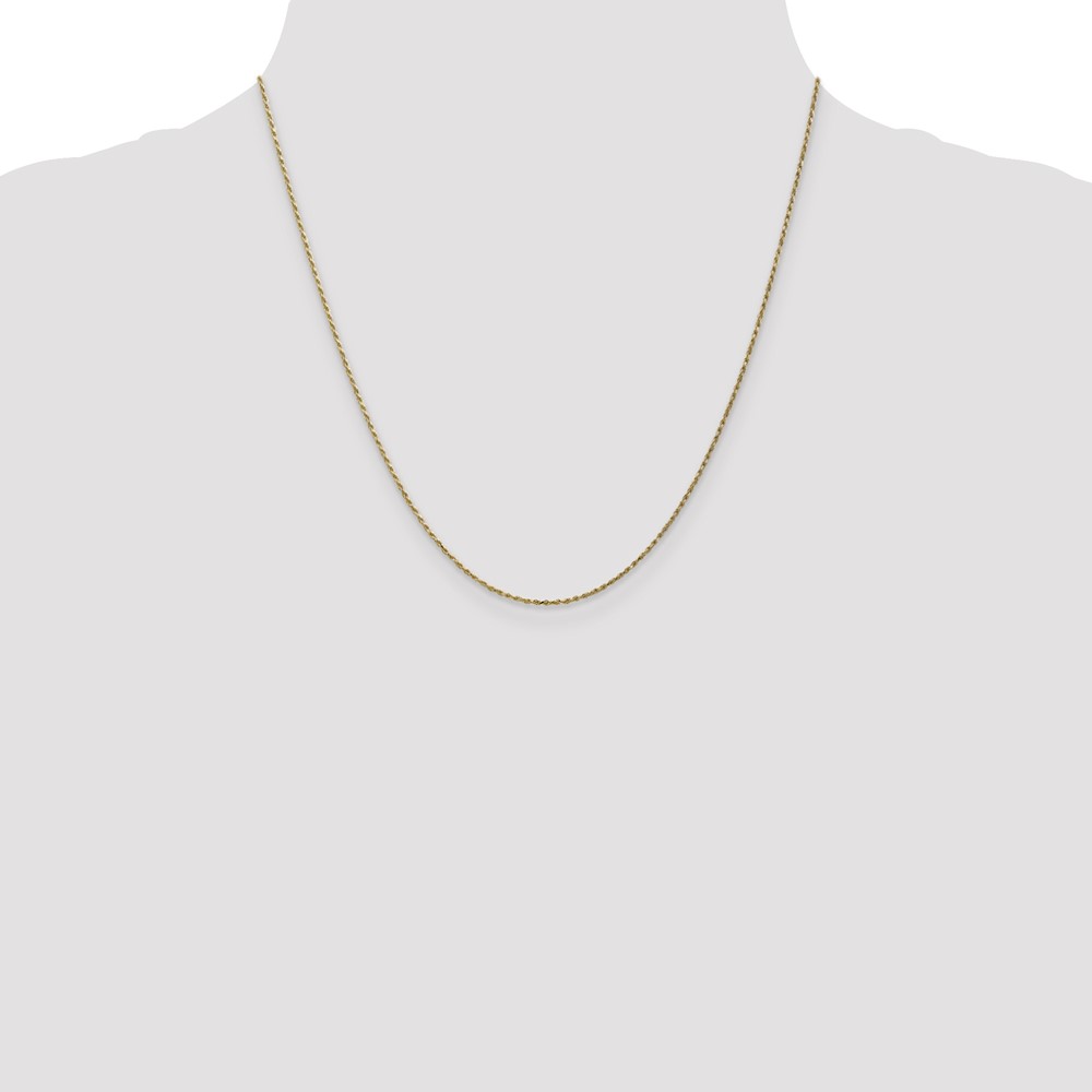 10k 1.15mm D/C Machine Made Rope Chain (10K010-20)
