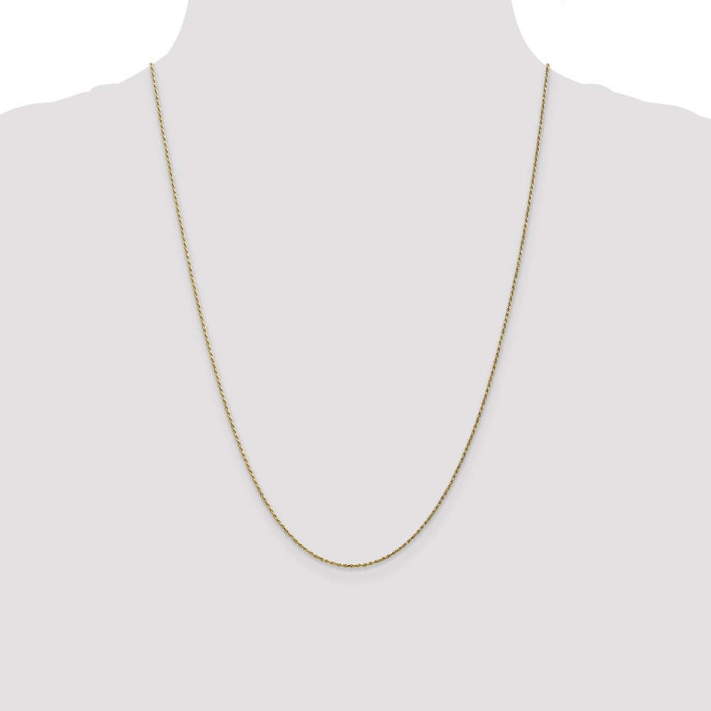 10k 1.15mm D/C Machine Made Rope Chain (10K010-24)