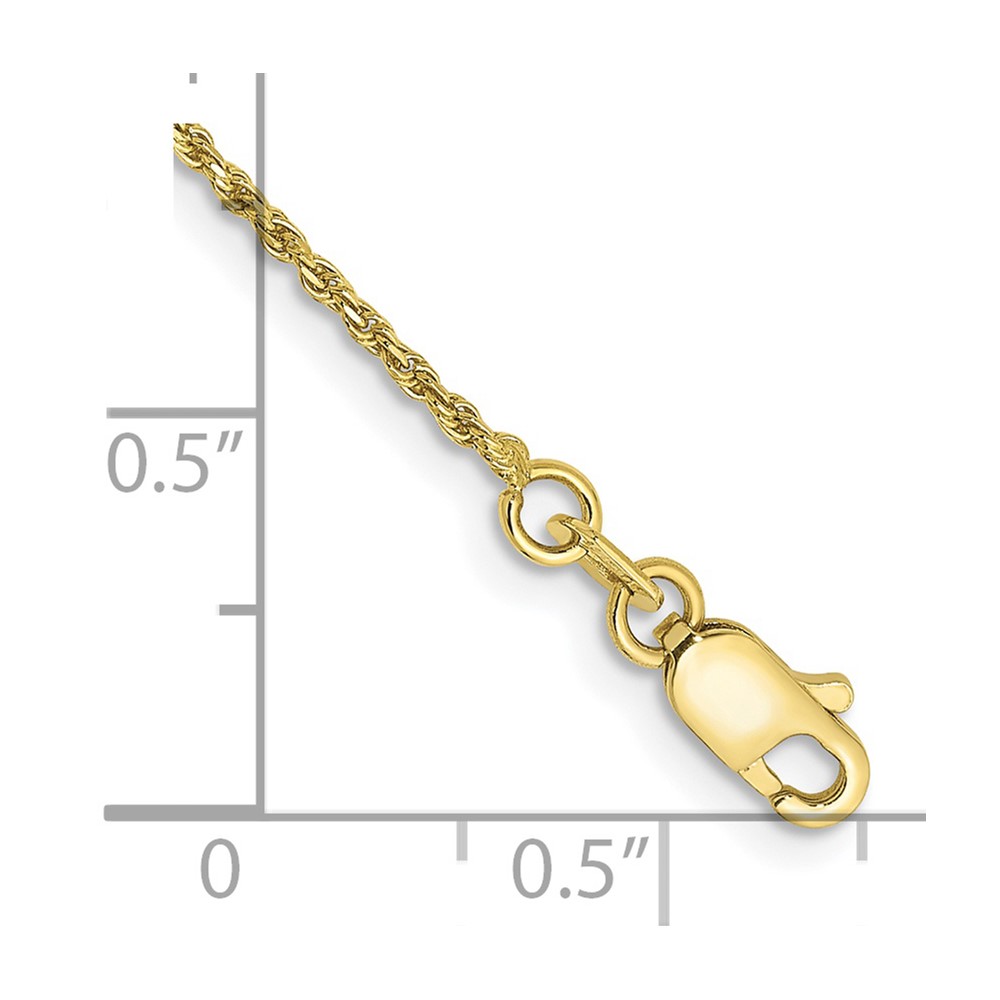 10k 1.15mm D/C Machine Made Rope Chain (10K010-8)