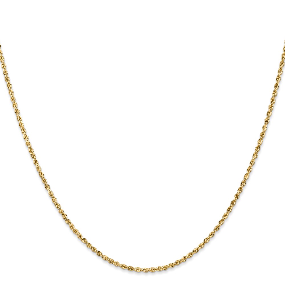 10k 1.50mm Regular Rope Chain (10K012S-18)