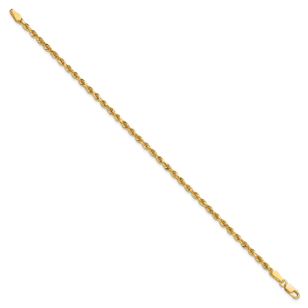 10k 2.75mm Diamond-cut Rope Chain (10K021-8)