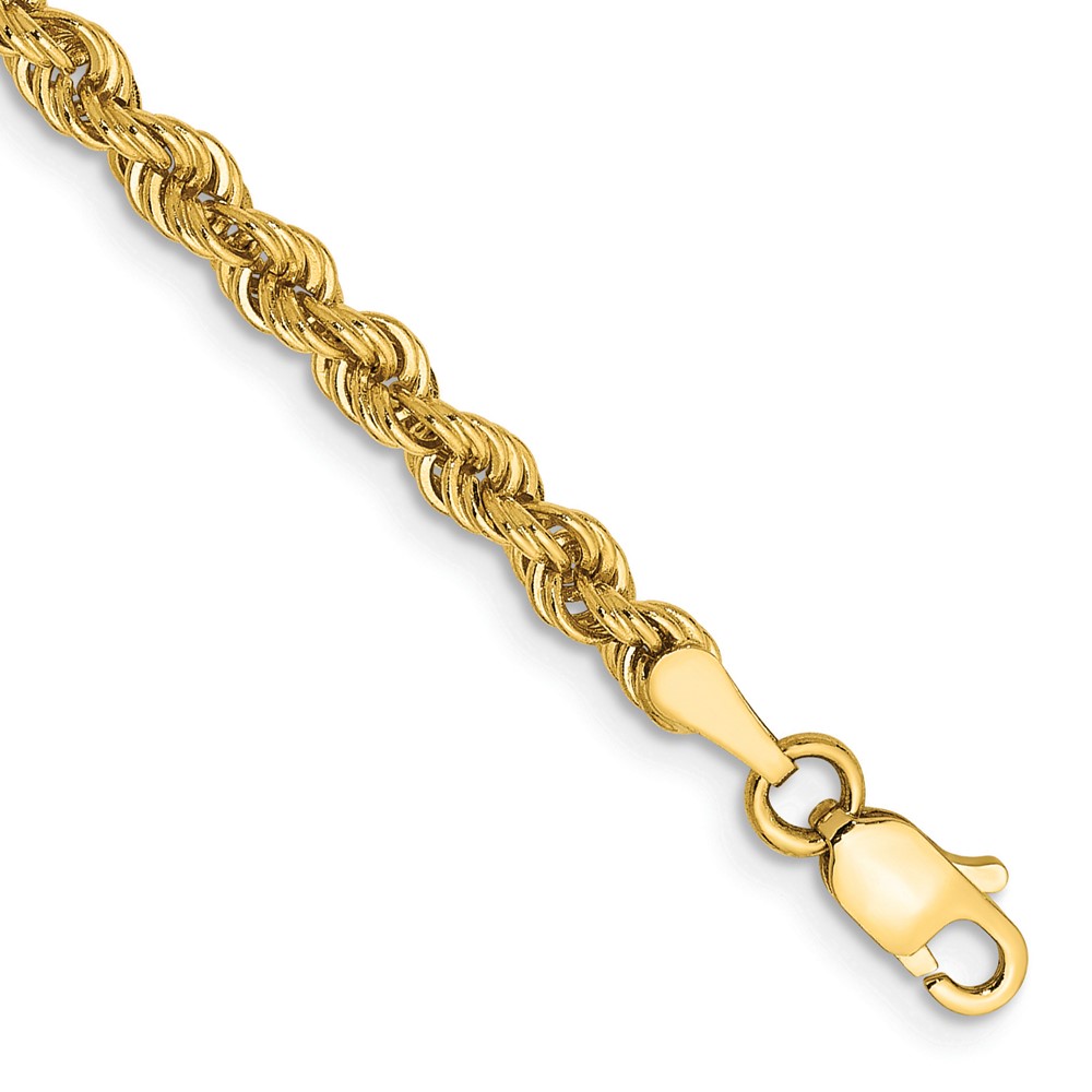 10k 3mm Regular Rope Chain (10K023S-7)