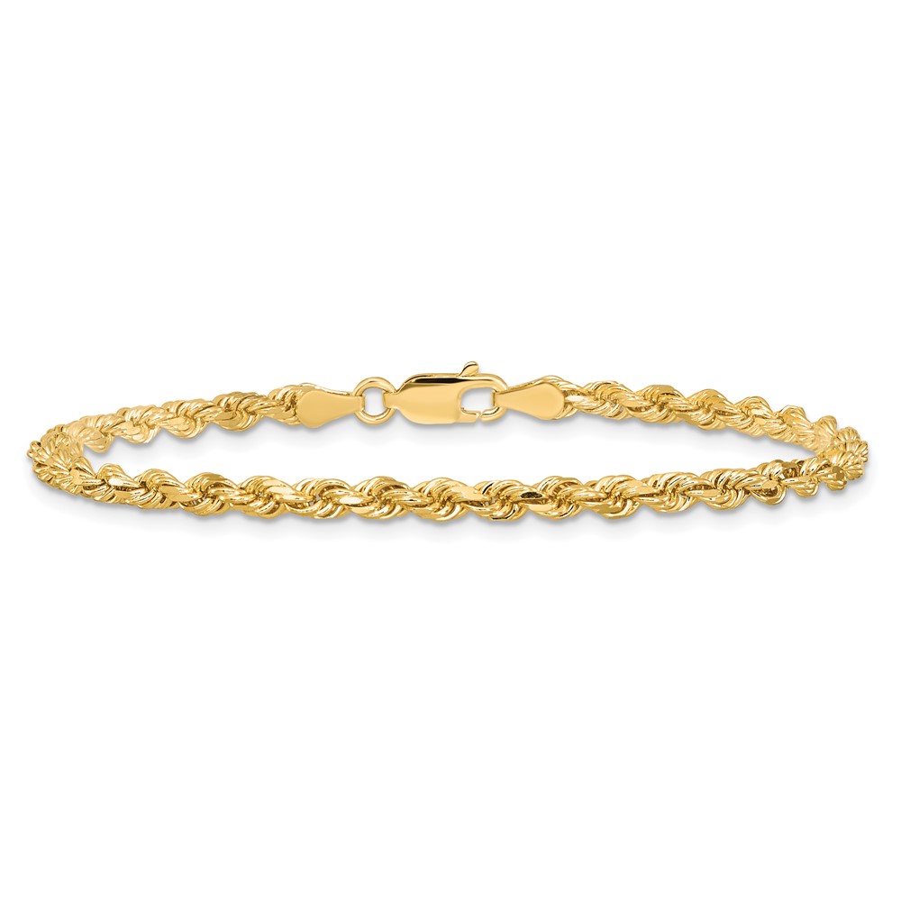 10k 3.25mm Diamond-cut Rope Chain (10K024-9)