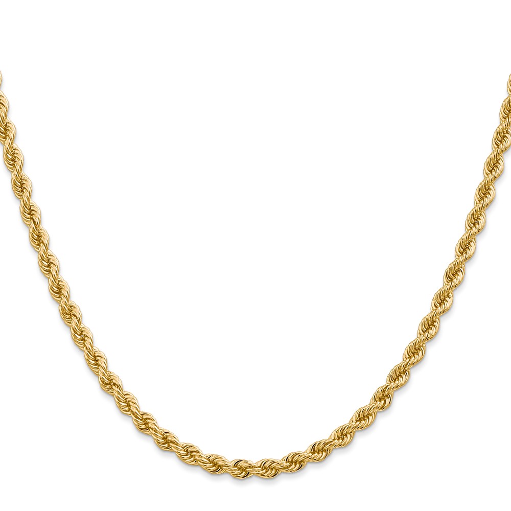 10k 3.65mm Regular Rope Chain (10K025S-24)