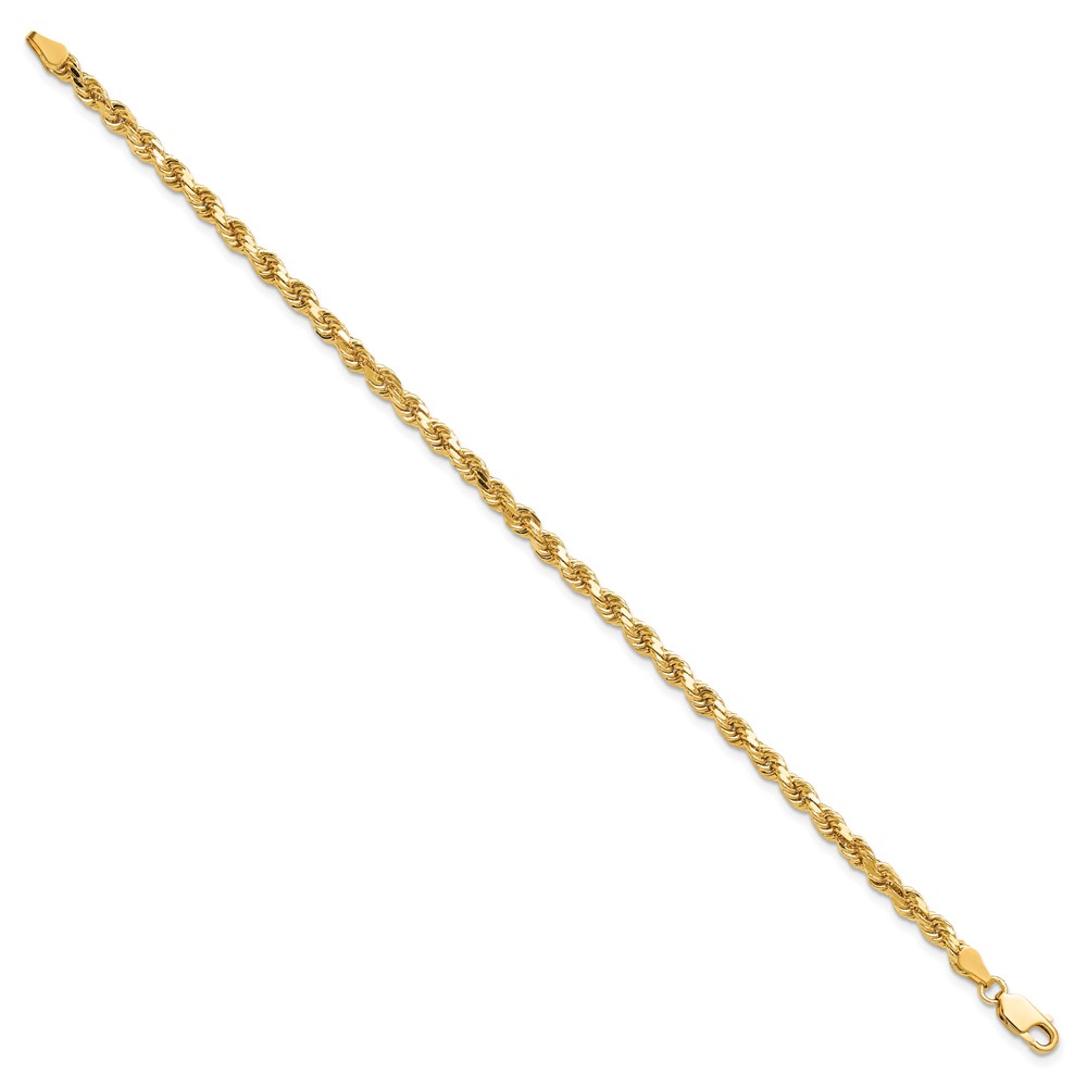 10k 3.75mm Diamond-cut Rope Chain (10K027-9)